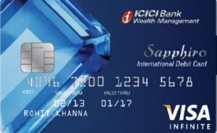 ICICI Bank Visa Debit Card