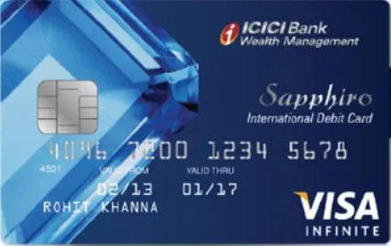 ICICI Bank Visa Debit Card