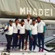 Indian Navy Sailing Vessel Mhadei Sailing With An All Women Crew
