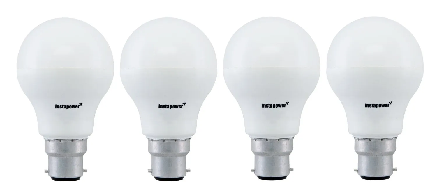 Instapower Base B22 9-Watt LED Bulb