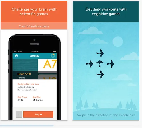 LUMOSITY – Best App to train your Brain