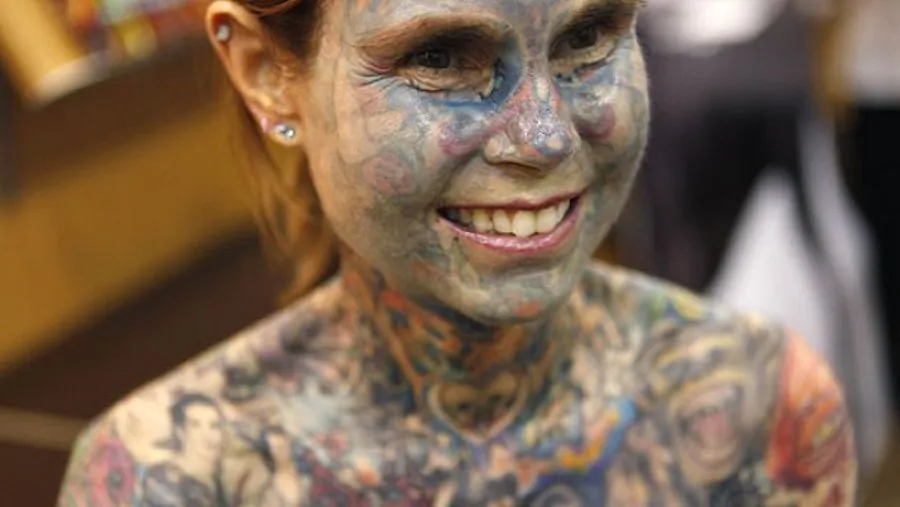 Most Tattooed Woman- Julia Gnuse