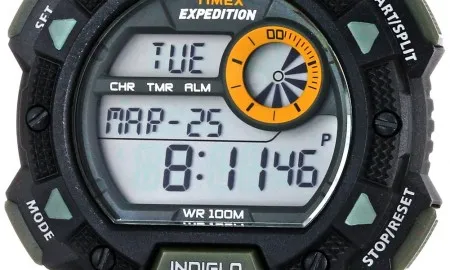 Timex Expedition Digital Grey Dial Mens Watch
