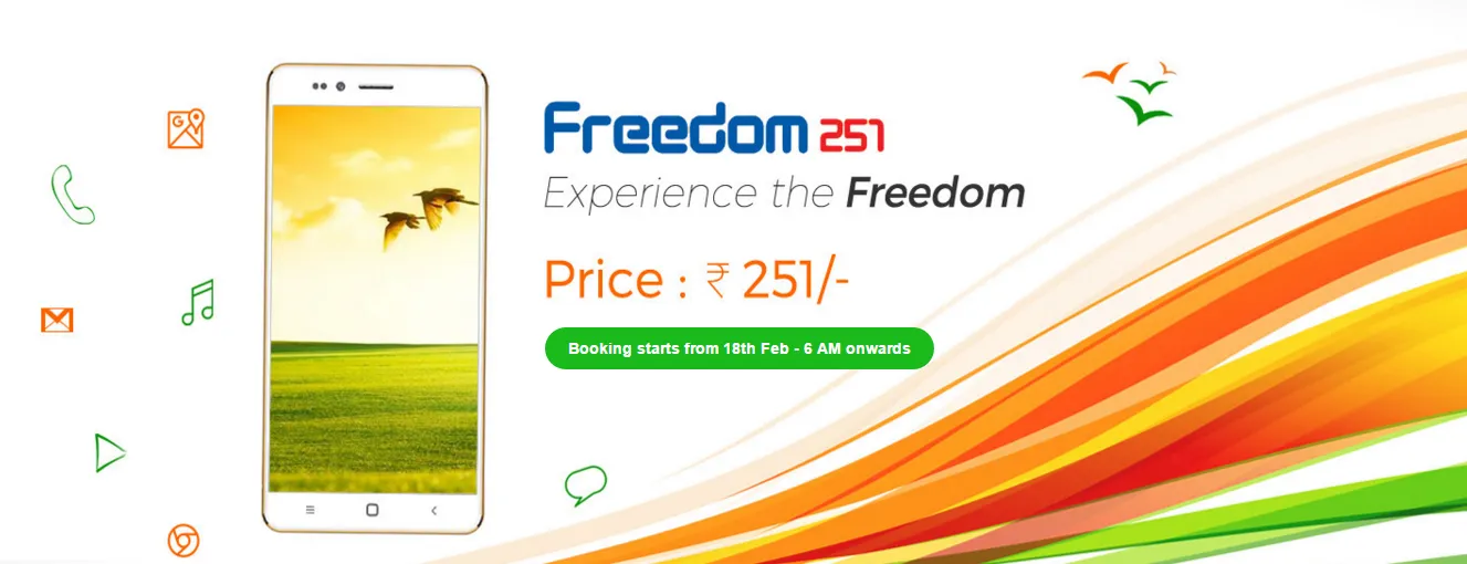 freedom 251 specification