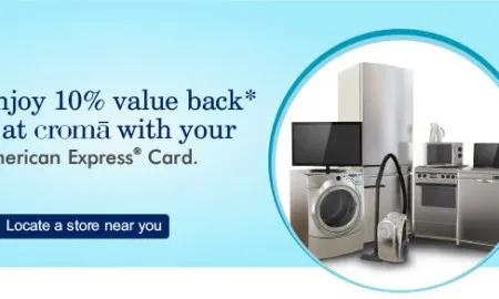 American Express Card Croma