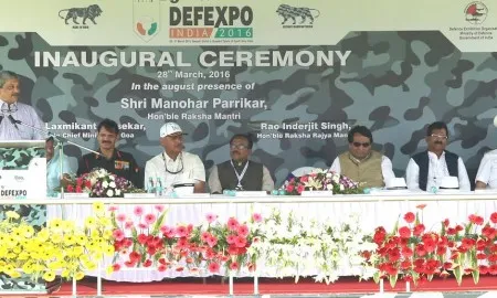 Defence Minister Inaugurates Defexpo 2016 At Goa 1