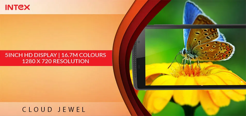 Intex 4G-based Cloud Jewel smartphone