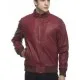 Lambency Full Sleeve Solid Mens Motorcycle Jacket