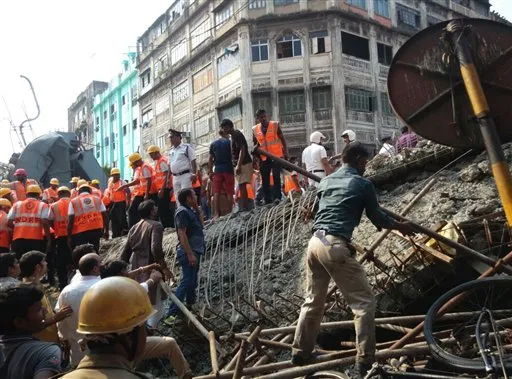 India Overpass Collapse
