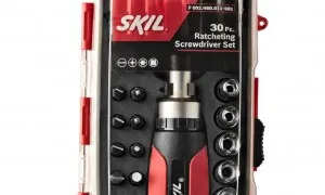 Skil 30 Piece Ratcheting Screw Driver Set