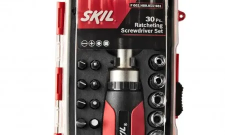 Skil 30 Piece Ratcheting Screw Driver Set