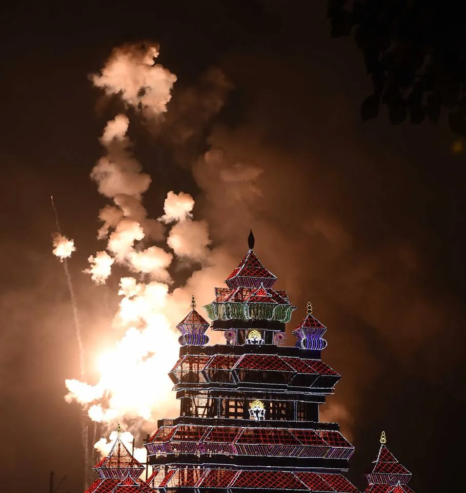 The Uthralikkavu festival Sample Fireworks 14
