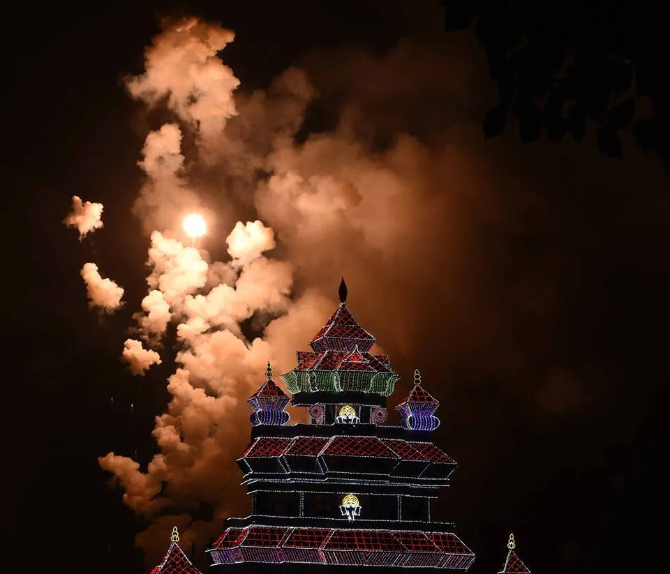 The Uthralikkavu festival Sample Fireworks 15