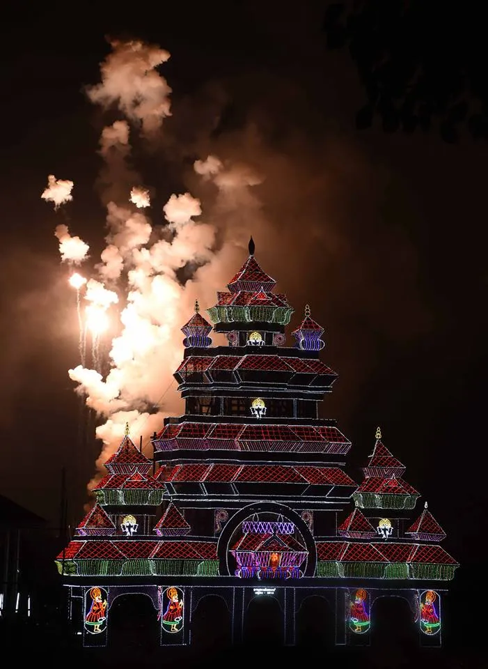 The Uthralikkavu festival Sample Fireworks 16