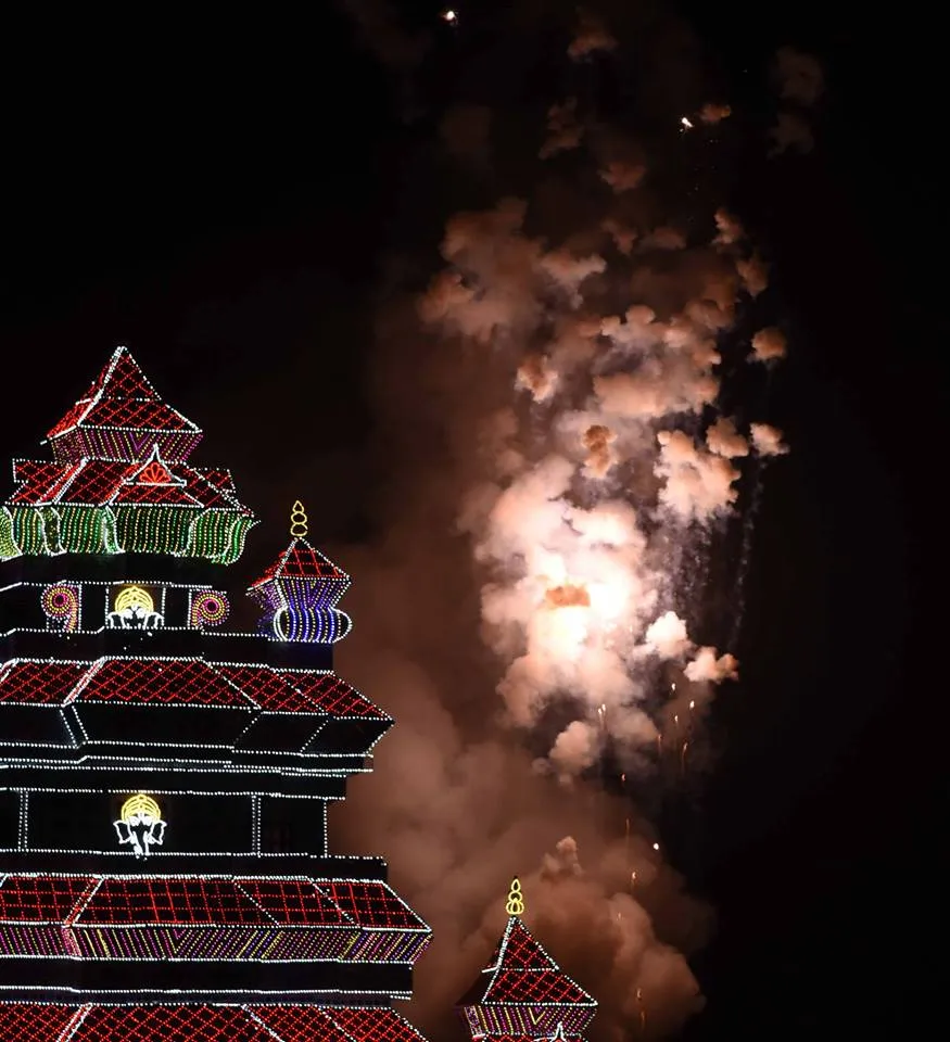 The Uthralikkavu festival Sample Fireworks 2