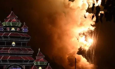 The Uthralikkavu Festival Sample Fireworks 27