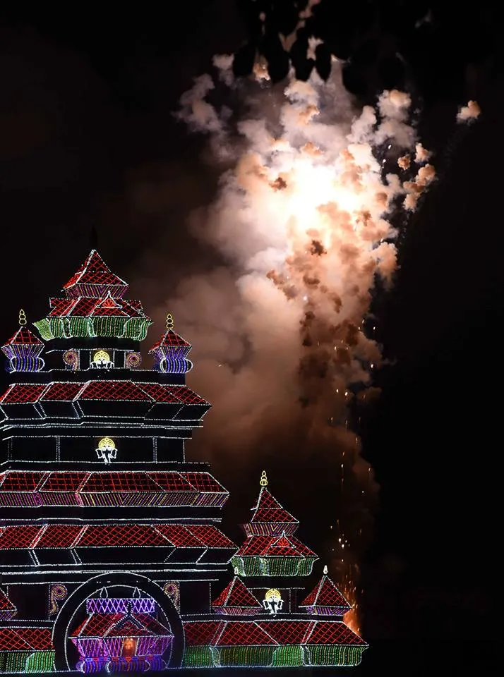 The Uthralikkavu festival Sample Fireworks 5