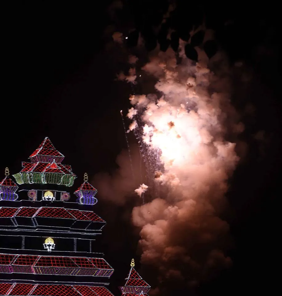 The Uthralikkavu festival Sample Fireworks 8