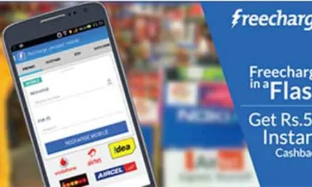 Freecharge 50 Cashback