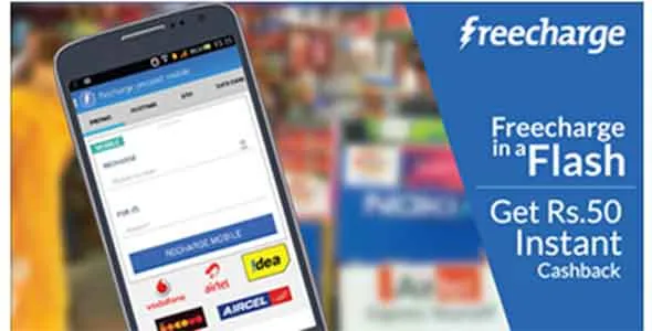 freecharge 50 cashback