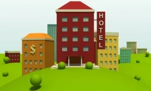 Blind Man In A Hotel...