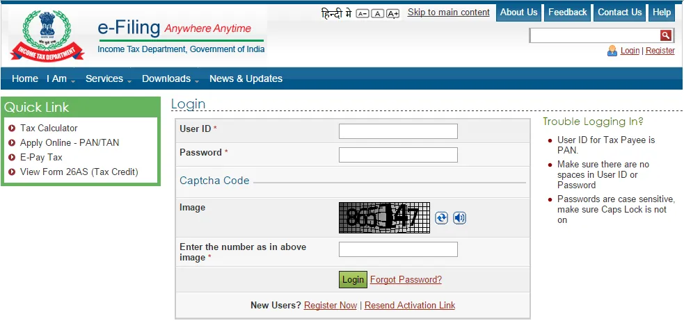 Income-tax Online Rectification