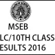 MBSE HSLC Class 10 Result 2016