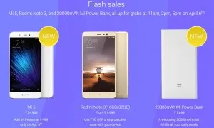 Mi Flash Sale