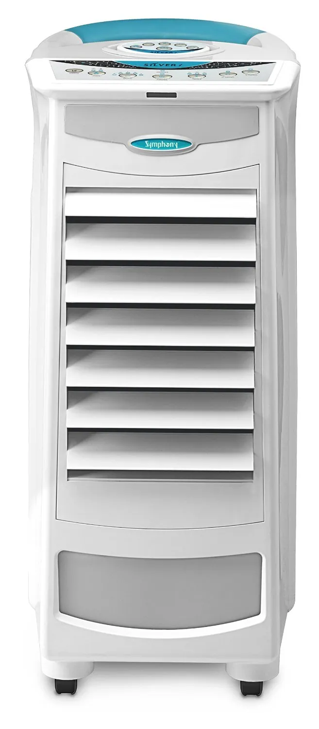 Symphony Silver I PURE 9 Liters Air Cooler With Remote Control