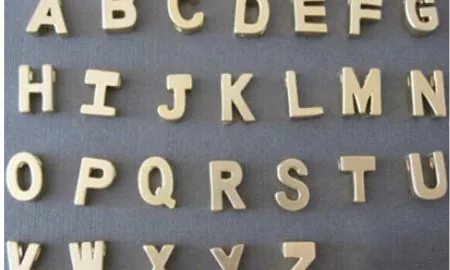 The 26 Letters Of The English Alphabet