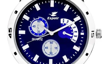 Espoir Analogue Blue Dial Watch For Men