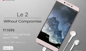 LeEco Le 2 First Flash Sale Registration