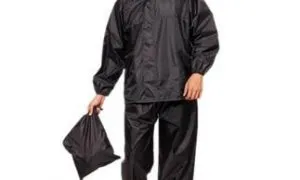 Pickadda Assorted Multi Purpose Polyester Rain Suit With Carry Bag