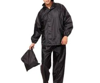 Pickadda Assorted Multi Purpose Polyester Rain Suit With Carry Bag