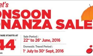 SpiceJets Monsoon Bonanza Sale