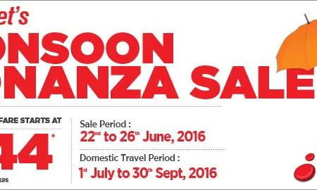 SpiceJets Monsoon Bonanza Sale