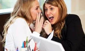 2 Wives Chatting In Office