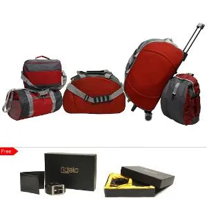5 Travel Bags Fidato Combo