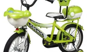 COSMIC 16 INCH FORCE 10 KIDS BICYCLE GREEN