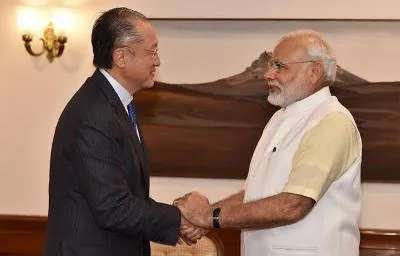 World Bank President Jim Yong Kim Meets PM