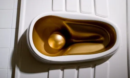 GOLDEN URINALS