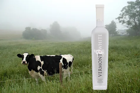 Milk and vodka