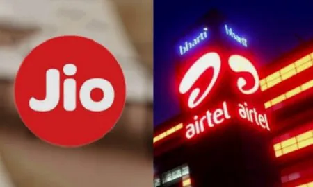 Reliance Jio Airtel Vodafone