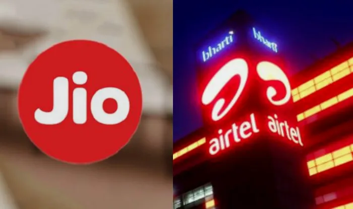 Reliance Jio Airtel Vodafone