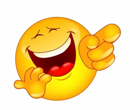 laughing