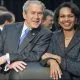 George W. Bush Is Chatting With Condoleeza Rice