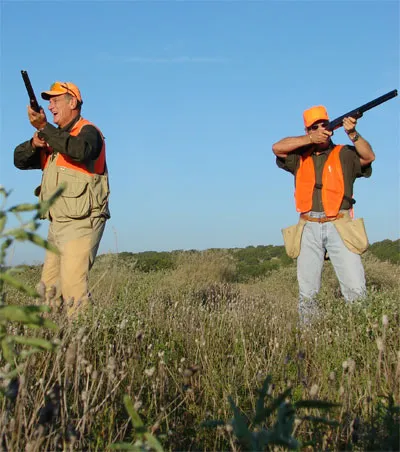 Two hunters