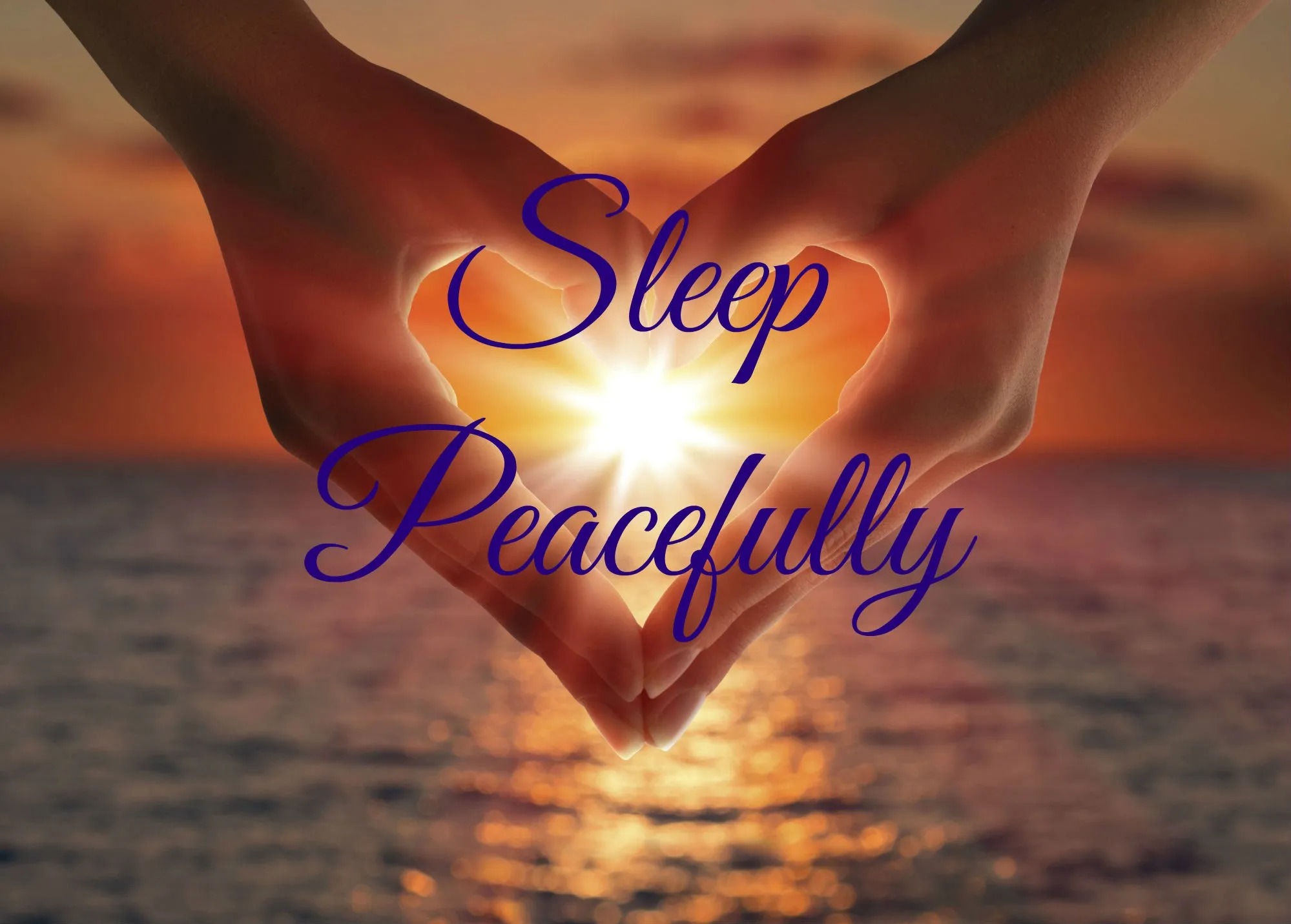 sleep peacefully