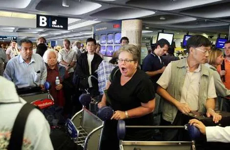 At An Airport