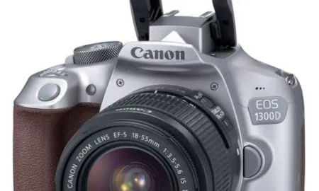 Canon EOS 1300D With 18 55 Mm Lens Metallic Gray